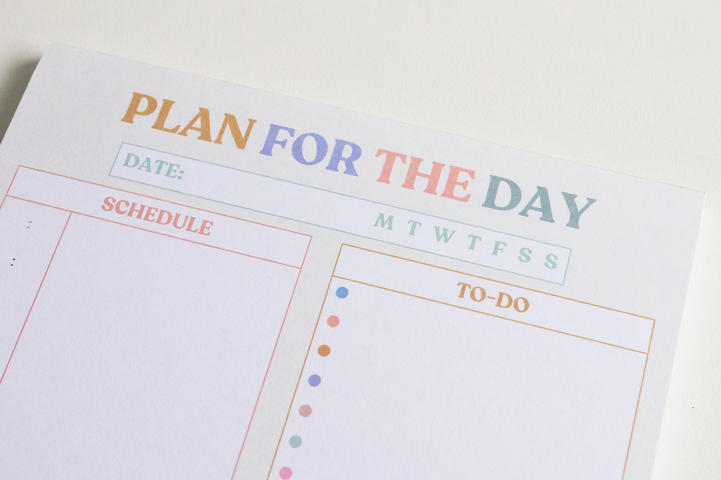 A5 Daily Planner Pad | Hourly Schedule & To-Do List | Productivity Desk Notepad | Everyday Planner | WFH Desk Pad | Optional Magnetic Pad