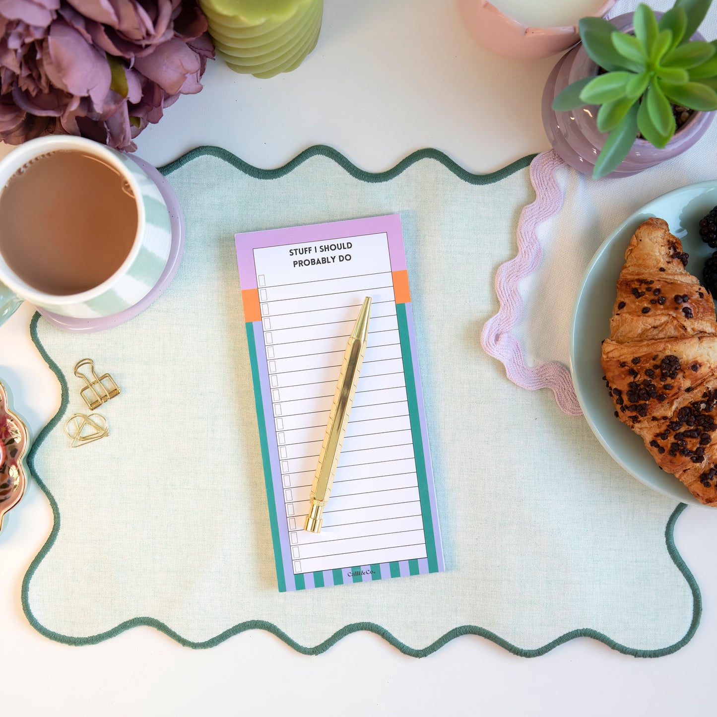 Stuff I Should Probably Do Notepad – DL Size To-Do List Pad