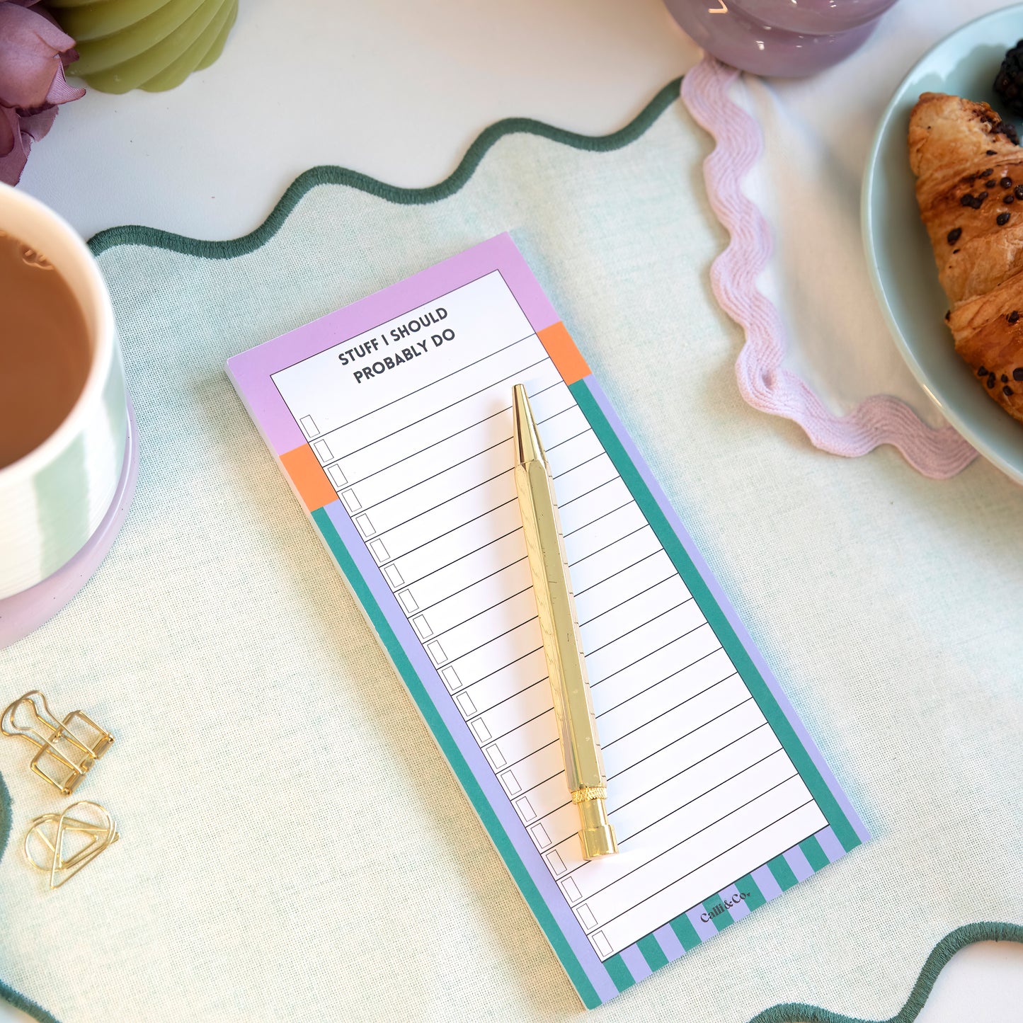 Stuff I Should Probably Do Notepad – DL Size To-Do List Pad